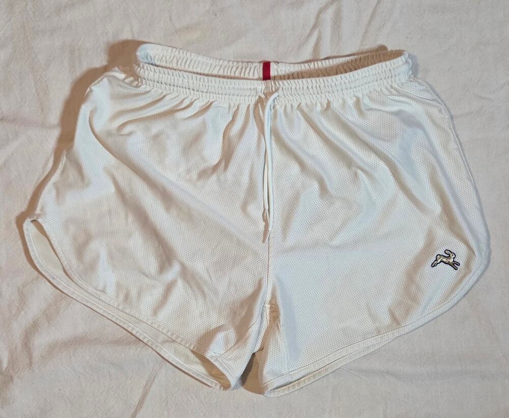Tracksmith Women's Twilight Split Running Shorts | Size Small | White